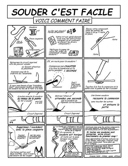 soldering comic French