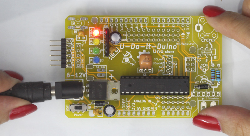 Completed U-Do-It-Duino