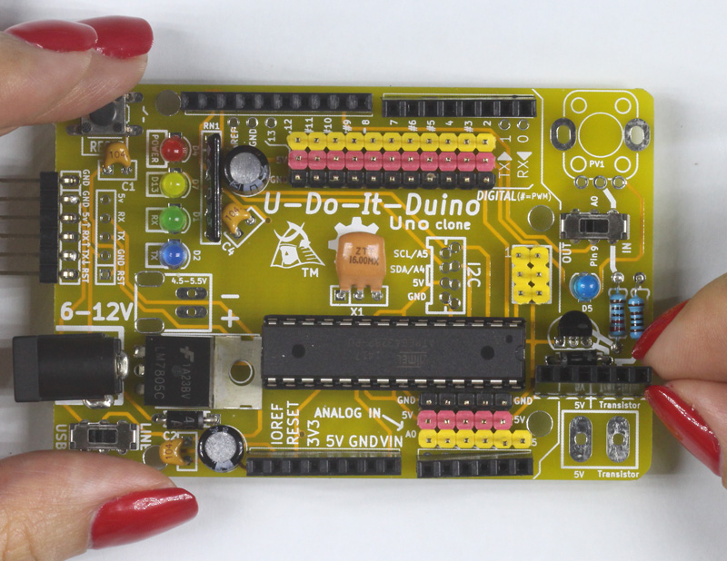 Completed U-Do-It-Duino